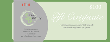 gift certificate